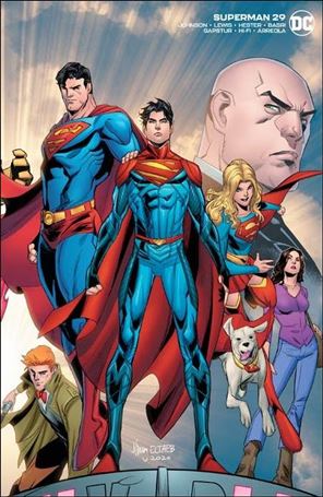 Superman (2018) issue 29-B John Timms Wraparound Cover
