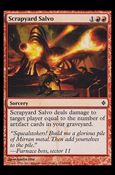 Magic the Gathering: New Phyrexia card 94 Scrapyard Salvo