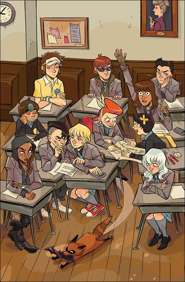 Lumberjanes/Gotham Academy issue 6-C Carolyn Nowak 1:10 Cover