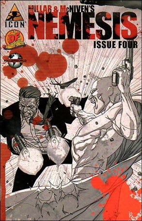Millar & McNiven's Nemesis issue 4-D Dynamic Forces Bloody & Beaten Cover 