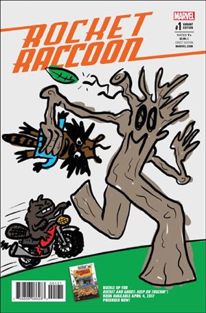 Rocket Raccoon (2017) issue 1-C Tom Angleberger Cover