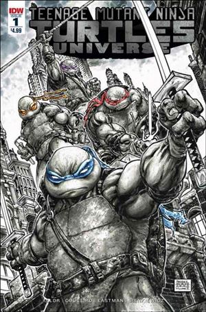 Teenage Mutant Ninja Turtles Universe issue 1-N Freddie E. Williams II Cover (2nd Printing)