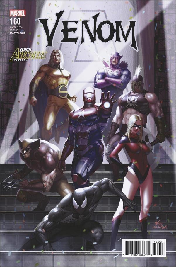 Venom (2017) issue 160-B InHyuk Lee Dark Avengers Cover
