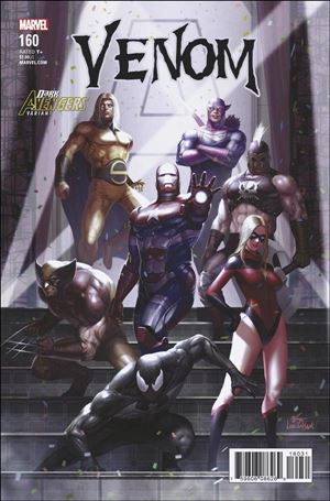 Venom (2017) issue 160-B InHyuk Lee Dark Avengers Cover