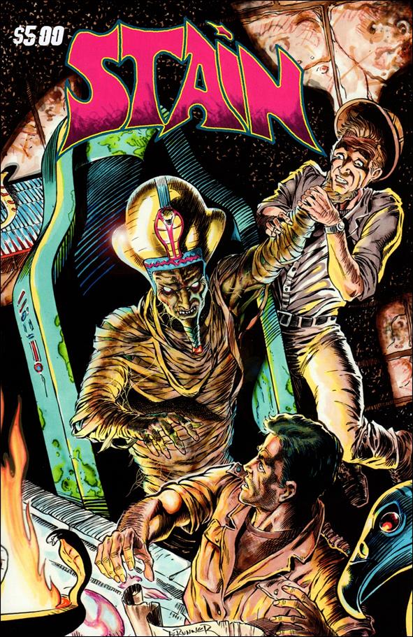 Stain (2015) issue 0 Frank Brunner Cover