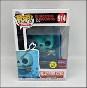 POP! Games figure 914-B Gelatinous Cube (GITD 2023 Wondrous Con)