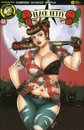 Black Betty issue 2-D David Harrigan Tattered & Torn Cover