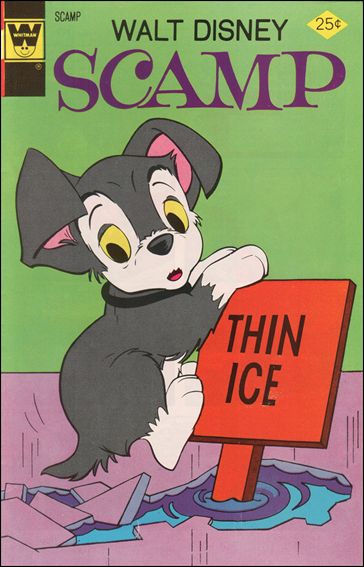 Walt Disney Scamp issue 28-B Whitman Cover