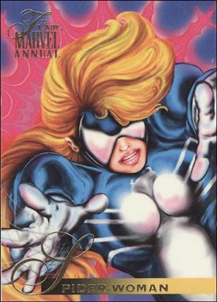 Marvel Annual Flair '95 (Base Set) card 134 Spider-Woman