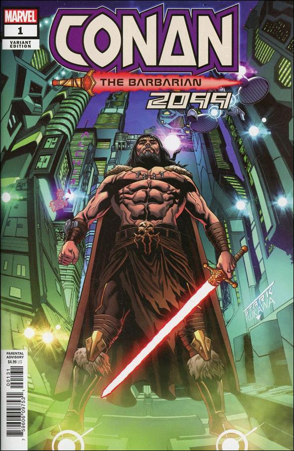 Conan 2099 issue 1-C Will Sliney 1:25 Cover