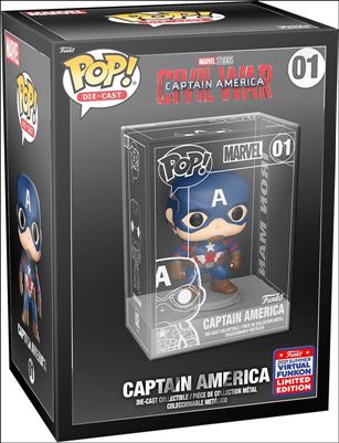 POP! Die-Cast figure 1 Captain America 2021 FunKon Exclusive