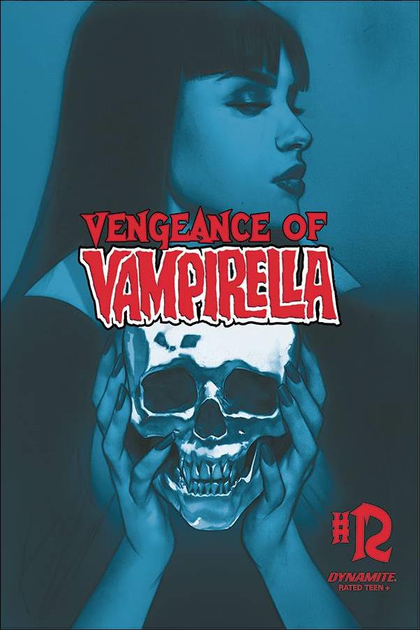 Vengeance of Vampirella (2019) issue 12-O Ben Oliver 1:40 Blue Tint Cover