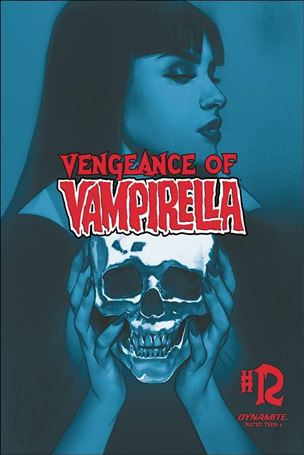 Vengeance of Vampirella (2019) issue 12-O Ben Oliver 1:40 Blue Tint Cover