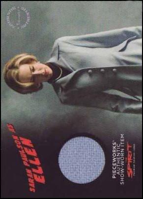 Spirit (Pieceworks Subset) card PW-7 Sarah Paulson as Ellen