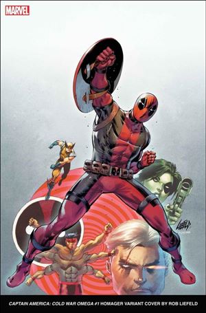 Captain America: Cold War Omega issue 1-B Rob Liefeld Homage Cover