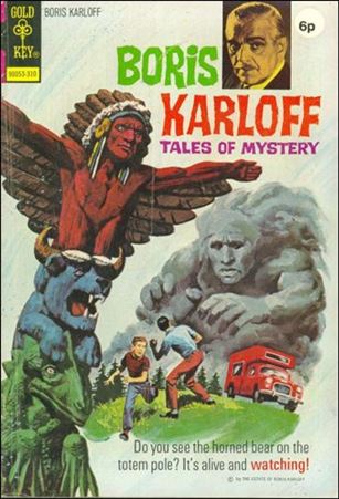 Boris Karloff Tales of Mystery issue 50-B UK Price Cover