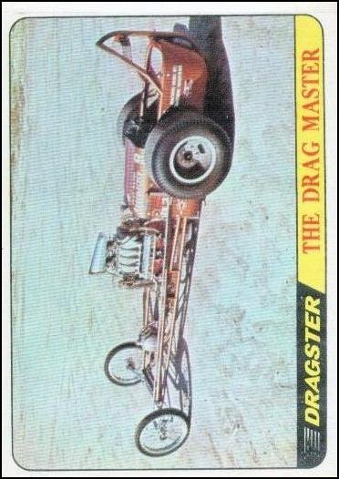 Hot Rods (Base Set) card 60-B The Drag Master  (Yellow Back)