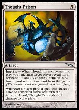 Magic the Gathering: Mirrodin (Base Set) card 261 Thought Prison
