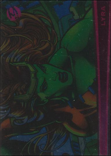 Marvel Dangerous Divas (Parallel Foil Base Set) card 45 Lyra