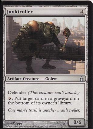 Magic the Gathering: Ravnica (Base Set)  card 264 Junktroller