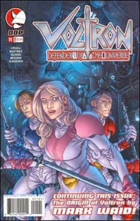Voltron: Defender of the Universe (2004) Cover Image 2