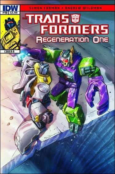 Transformers: Regeneration One issue 90 Andrew Wildman Cover