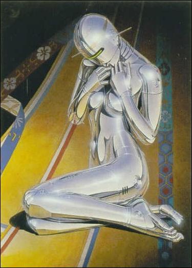 Sorayama: Sexy Robots And Pinups (Base Set) card 18 Too Shy