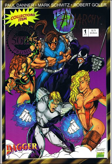 Team Anarchy issue 1-B Foil Stamped Promo Cover 1/5000