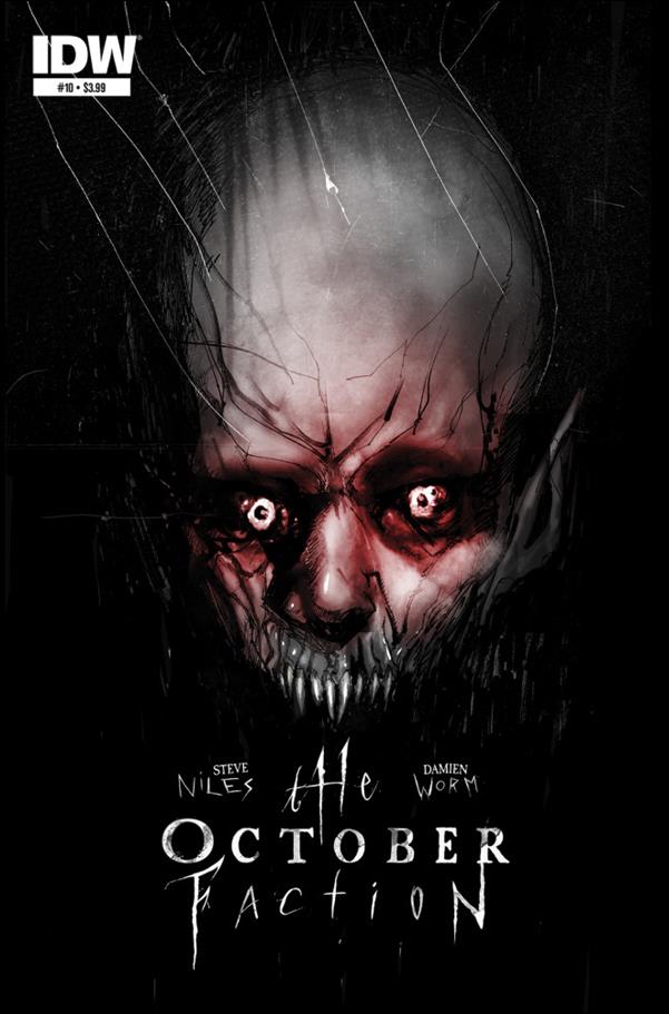 October Faction issue 10 Damien Worm Standard Cover
