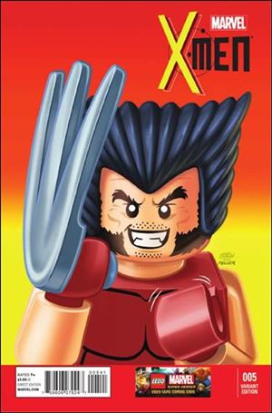 X-Men (2013) issue 5-B Leonel Castellani 1:25 LEGO Cover