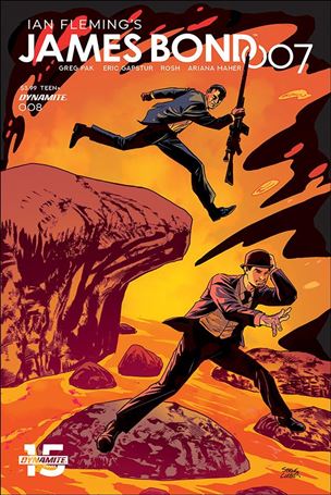 James Bond 007 issue 8-C Steve Lieber Cover