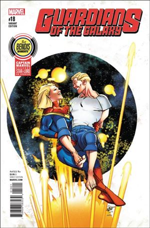 Guardians of the Galaxy (2015)  issue 18-B Pasqual Ferry Best Bendis Moments Cover