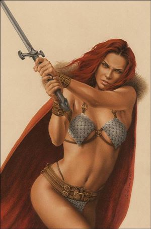 Invincible Red Sonja issue 2-U Celina Virgin Cover