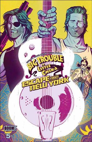 Big Trouble in Little China / Escape from New York issue 5 Daniel Bayliss Cover