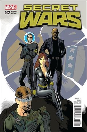 Secret Wars issue 2-D Kevin Nowlan 1:25 Cover