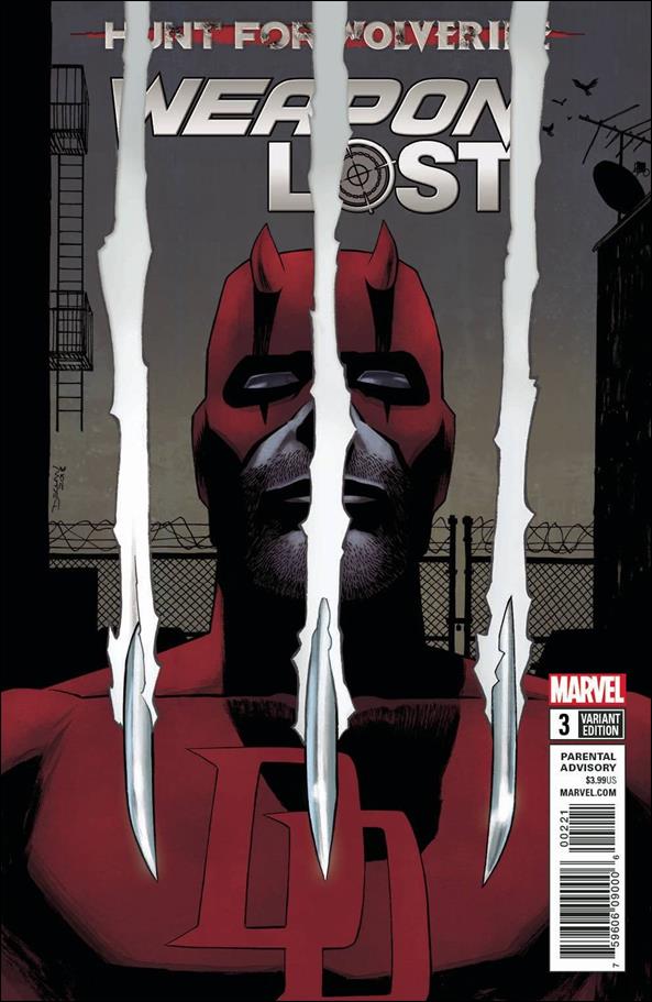 Hunt for Wolverine: Weapon Lost issue 3-B Declan Shalvey Cover