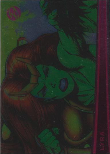 Marvel Dangerous Divas (Parallel Foil Base Set) card 43 Lyra