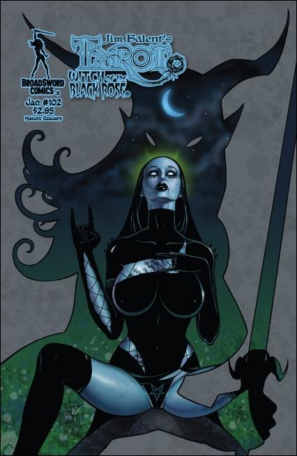 Tarot: Witch of the Black Rose issue 102 Raven Hex Cover