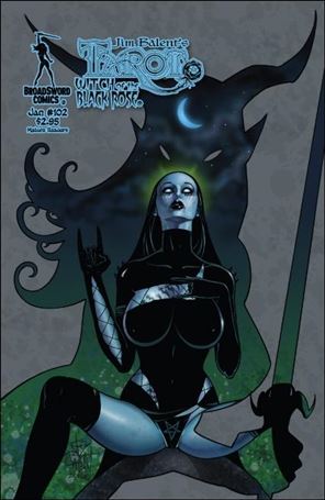 Tarot: Witch of the Black Rose issue 102 Raven Hex Cover