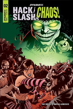 Hack/Slash vs Chaos issue 2-B Craig Cermak Cover