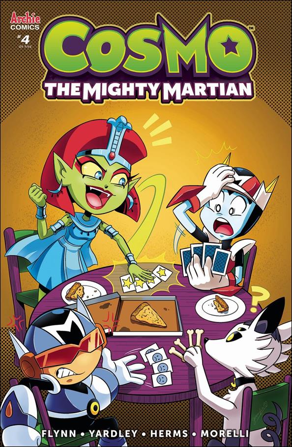 Cosmo the Mighty Martian issue 4-C Jennifer Hernandez Cover