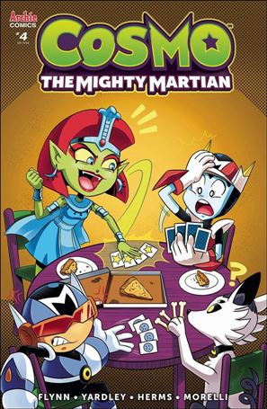 Cosmo the Mighty Martian issue 4-C Jennifer Hernandez Cover