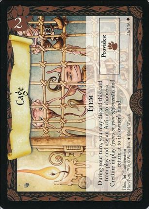 Harry Potter (Base Set) card 46 Cage