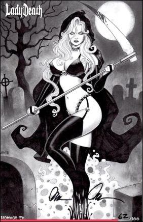 Lady Death (1994) issue 1-CM Homage Edition 1/166