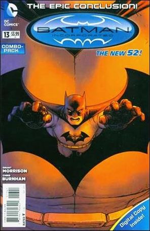 Batman Incorporated (2012) issue 13-B Polybagged Chris Burnham Cover Combo Pack