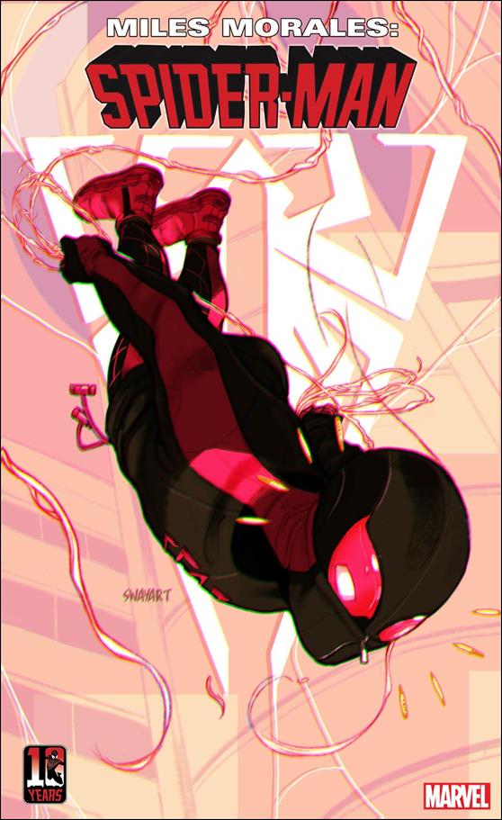 Miles Morales: Spider-Man (2018) issue 31-B Joshua "Sway" Swaby 1:25 Cover