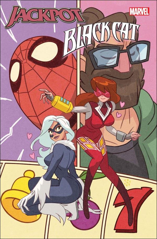 Jackpot and Black Cat issue 1-G Sean Galloway Saturday Morning Cover