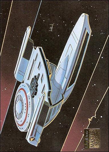 Star Trek Master Series: Series 2 (Base Set) card 54 U.S.S. Tsiolkovsky