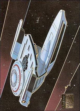 Star Trek Master Series: Series 2 (Base Set) card 54 U.S.S. Tsiolkovsky