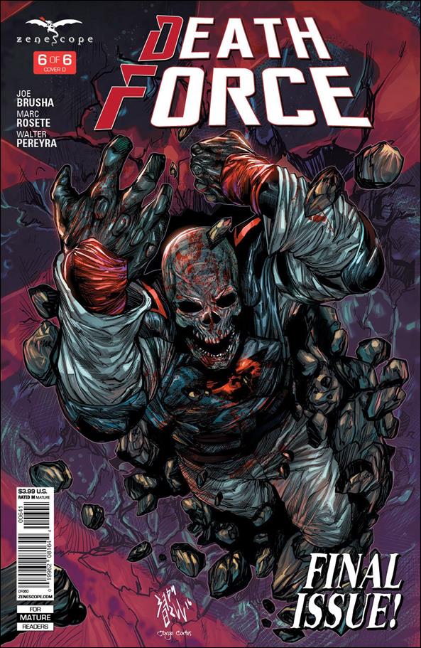 Death Force issue 6-D Sean Hill Cover